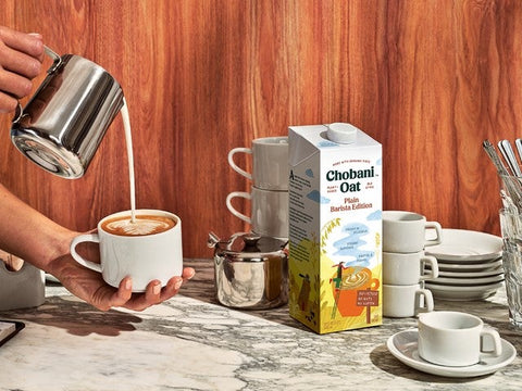 Chobani Oat Plain Barista Edition, 32 ounce -- 6 per case