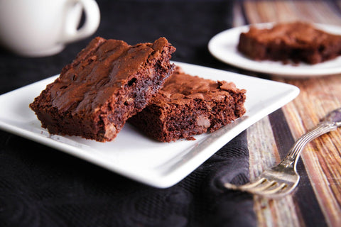 Christie Cookie Co Plain Fudge Brownie with Chocolate Chip, 5 Pound -- 4 per case.
