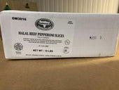 Gridley All Beef Halal Pepperoni Slices, 10 Pound