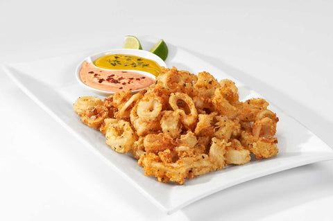 Pana Pesca Fully Cleaned Todarodes Squid Ring, 1 Pound -- 10 per case.