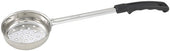 Winco One Piece Stainless Steel Perforated Black Handle Portion Controller, 6 Ounce -- 12 per case