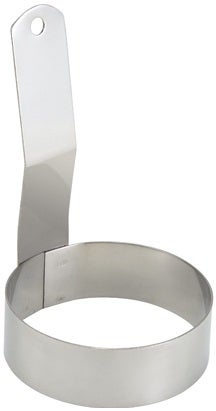 Winco Stainless Steel Round Egg Ring, 3 inch Dia. -- 12 per case