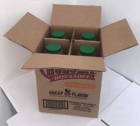 Cholula Chili Garlic Hot Sauce, 64 Fluid Ounce -- 4 per case