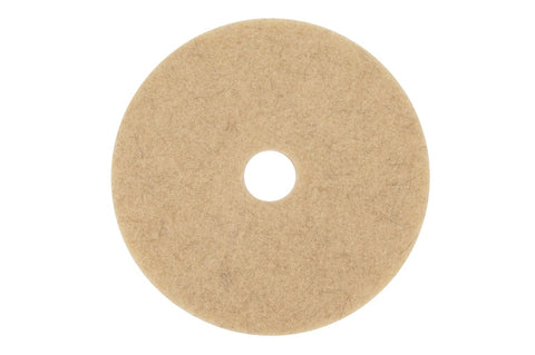 3M Ultra High Speed Tan Natural Blend Floor Pad, 20 inch -- 5 per case.