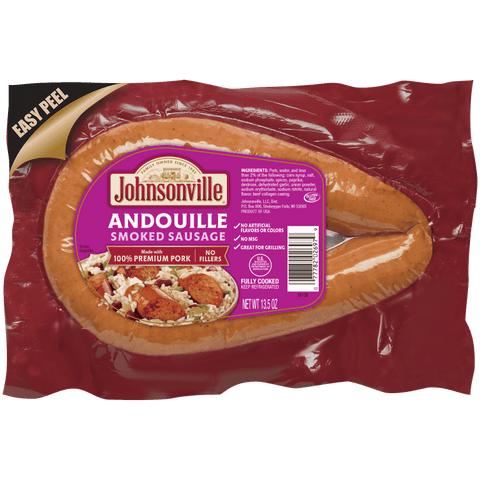 Johnsonville® SAUSAGE ANDOUILLE LINK FC 4:LB 6