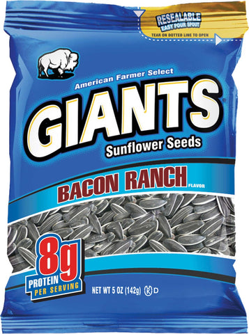 Giants Trio Sunflower Seed - Tray -- 72 per case
