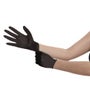 Bluzen Small Black 6 mil Powder Free Nitrile Examination Gloves, 100 per box -- 10 boxes per case
