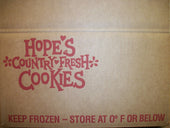 Hopes Cookies Gourmet All Butter Lemon Cooler Cookie Dough, 2 Ounce -- 160 per case.