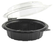 Anchor Packaging Gourmet Classics PET Hinged Shallow Clamshell, 14 Ounce Capacity -- 200 per case
