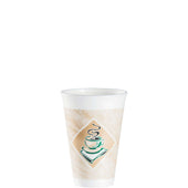 Dart Thermo Glaze EPS Stock Print Insulated Foam Cup, 16 Ounce Capacity -- 1000 per case