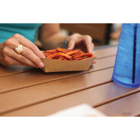 Southern Champion Tray Brown Paper Board Food Tray, 4.57 x 3.2 x 1.25 inch -- 1000 per case