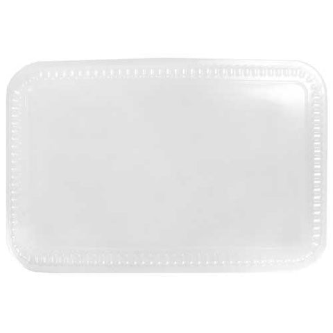 HFA Clear Aluminum Low Dome Lid for Steam Table Pan -- 50 per case