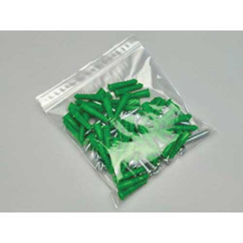 Elkay Clear 2 mil Low Density Polyethylene Line Single Track Seal Top Bag, 6 x 6 inch -- 1000 per case