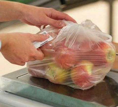 Saneck Clear LLDPE 0.70 Mil Poly Foodservice Roll Bag, 10 x 14 inch -- 1000 per roll