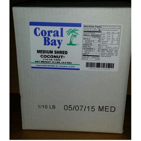 Coconut Coral Medium Shredded -- 5 Case 2 Pound