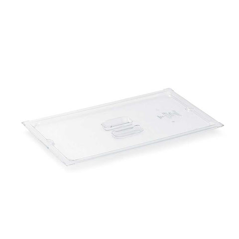 Vollrath Amber Third Size Slotted Cover Only, 6.9 x 12.7 x 0.875 inch -- 6 per case.