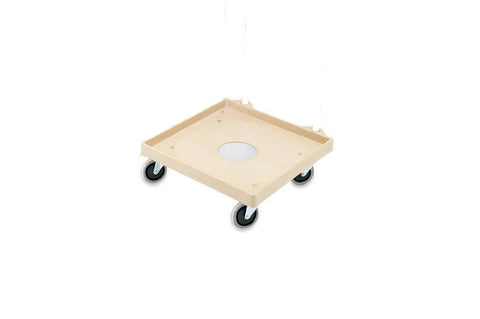 Rack Dollies, Plastic, Dolly Only With 4 Swivel Casters, Platform Dimension In 20X20 -- 1 Per Case