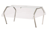 Vollrath ServeWell Economy Buffet Breath Guard Only, 46 1/2 x 23 1/2 inch Dimension.