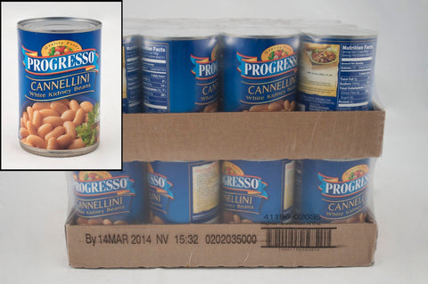 Progresso Cannellini Beans, 15 Ounce -- 24 cans per case