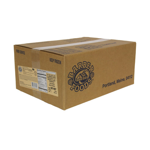 Barber Foods Frozen Stuffed Chicken Kiev Breast Meat, 4 Ounce -- 36 per case.