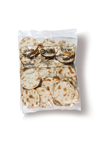 Valley Lahvosh Round Original Crackerbread, 2 inch -- 6 per case.