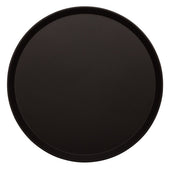 Cambro Black Round Treadlite Tray, 14 inch -- 12 per case.
