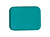 Cambro Fast Food Tray, Teal, 13 13/16 X 17 3/4 inch -- 12 per case.