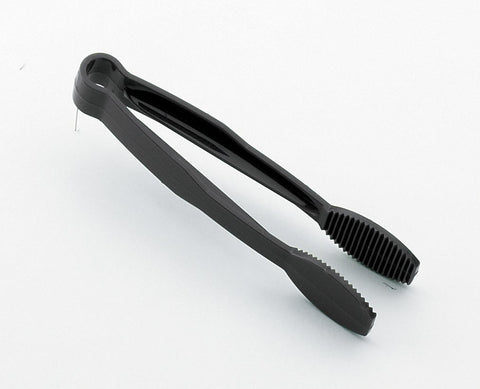 Cambro Plastic Flat Grip Tong, Black, 6 inch -- 12 per case