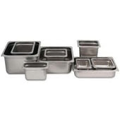 Alegacy Rest Rite 25 Gauge One-Quarter Size Economy Anti Jamming Steam Table Pan, 3 Quart.