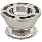 Alegacy Stainless Steel Supreme Bowl with Ring, 3 1/4 x 5 1/4 x 5 1/4 inch.