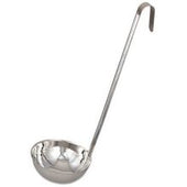 Alegacy Stainless Steel Optima Line One Piece Ladle, 6 Ounce Capacity.