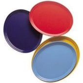 Cambro Oval Serving Camtray, Bayleaf Brown, 22 x 26 7/8 inch -- 6 per case.