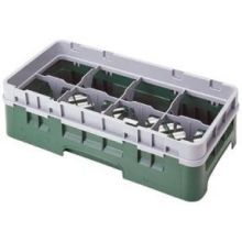 Camrack Half Size 8 Compartment Glass Rack, Navy Blue, 19 3/4 x 10 x 10 1/2 inch -- 2 per case.