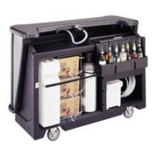Cambro Designer Style Medium Size Portable CamBars Complete Soda System, Manhattan, 67 1/2 x 28 1/2 x 47 1/2 inch.