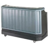 Cambro Standard Style Large Size Portable CamBars Complete Soda System without Water Tank, Granite Sand, 72 3/4 x 26 x 48 inch.