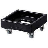 Camdolly Plastic Milk Crate Dolly, Coffee Beige, 16 1/8 x 16 1/8 x 8 3/8 inch.