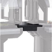Cambro Straight Connector Only for Bar to Bar, Black, 27 x 19 x 4 1/4 inch.
