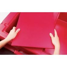 Cambro Versa Well Cover Only, Navy Blue, 20 7/8 x 13 x 2 inch.