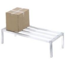 Channel Manufacturing Aluminum Tubular Style Dunnage Rack, 12 x 48 x 20 inch.