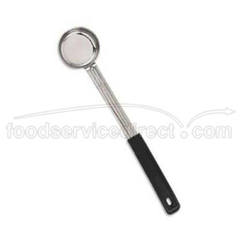 Alegacy Solid Food Portioner with Black Plastic Handle, 2 Ounce Capacity.