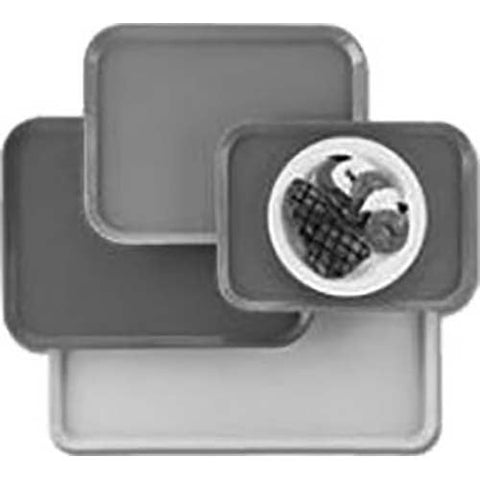 Cambro Fiberglass Steel Red Camlite Tray, 13 3/4 x 10 5/8 inch -- 12 per case.