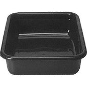 Cambro Poly Cambox Dark Brown 15 x 20 inch Flat Bottom Bus Box, 19 15/16 x 15 5/16 x 4 15/16 inch -- 12 per case.