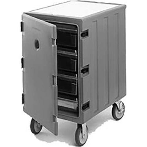 Cambro Dark Brown Non Electric- Low Camcart for Food Storage Box, 32 x 37 1/2 x 21 1/2 inch.