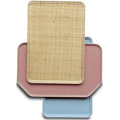 Cambro Rectangular Metric Camtray, Antique Parchment, 10 7/16 x 12 3/4 inch -- 12 per case.