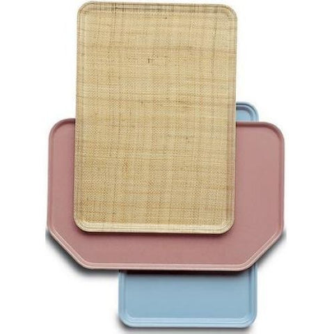 Cambro Rectangular Metric Camtray, Gxy Antq/Parchment Silver, 10 7/16 x 12 3/4 inch -- 12 per case.