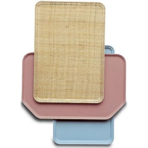 Cambro Rectangular Metric Camtray, Country Oak, 12 3/4 x 20 7/8 inch -- 12 per case.