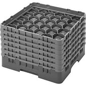 Cambro Camrack Polypropylene Beige Full Size 30 Compartment Glass Rack, 11 3/4 inch -- 2 per case.
