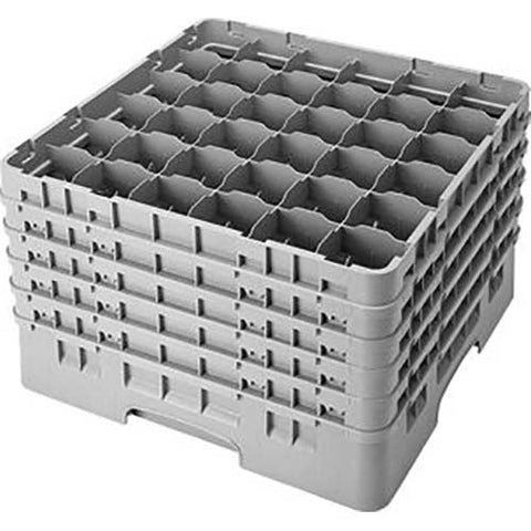 Cambro Camrack Polypropylene Sherwood Green Full Size 36 Compartment Glass Rack, 11 inch -- 2 per case.
