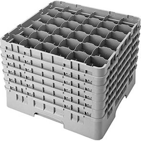 Cambro Camrack Polypropylene Sherwood Green Full Size 36 Compartment Glass Rack, 11 3/4 inch -- 2 per case.