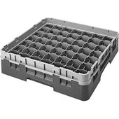 Cambro Camrack Polypropylene Teal Full Size 49 Compartment Glass Rack, 3 5/8 inch -- 5 per case.